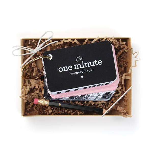 One Minute Memory Book - Pink