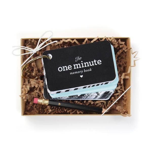 One Minute Memory Book - Blue