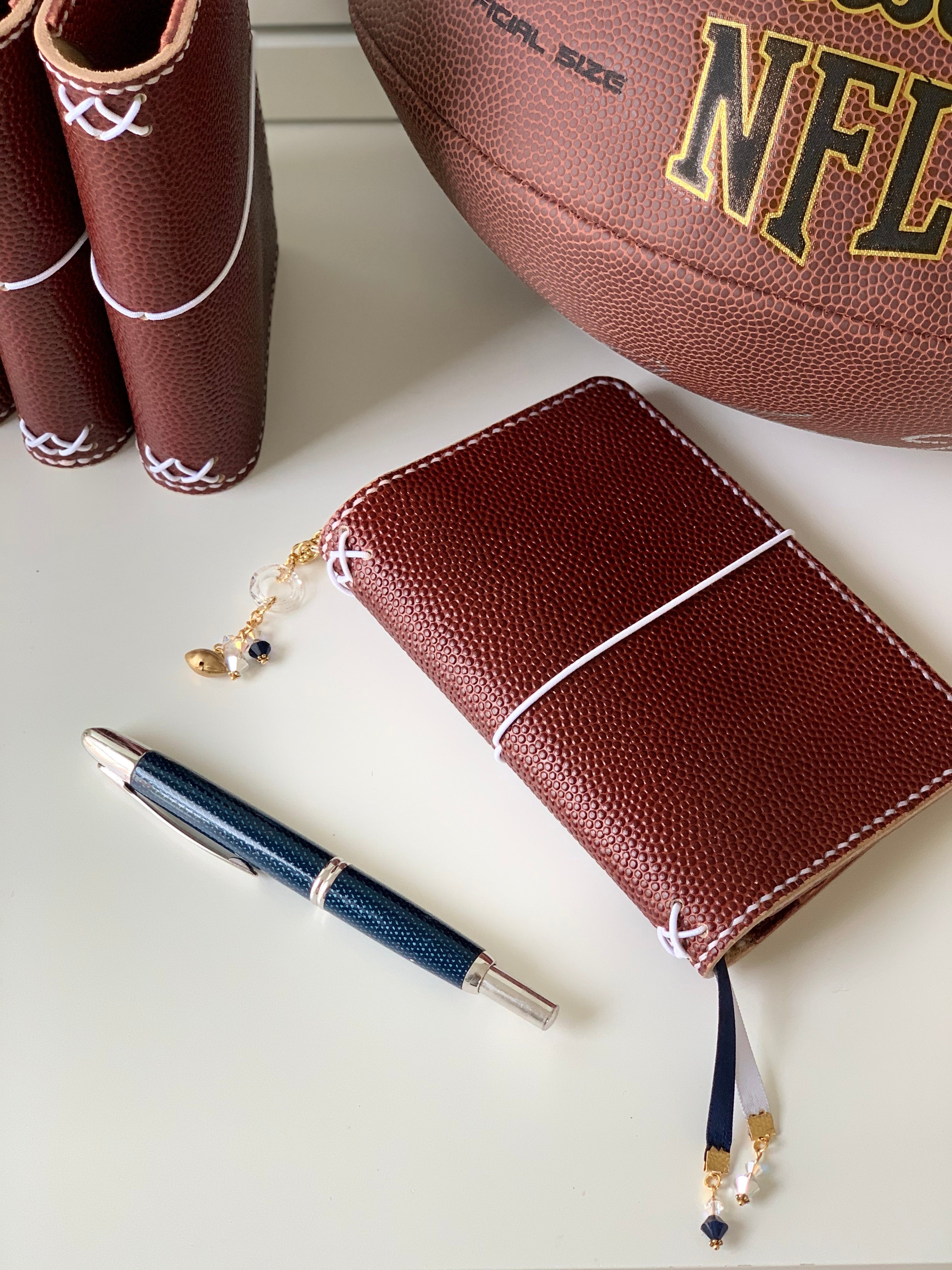 Football Leather with Pockets