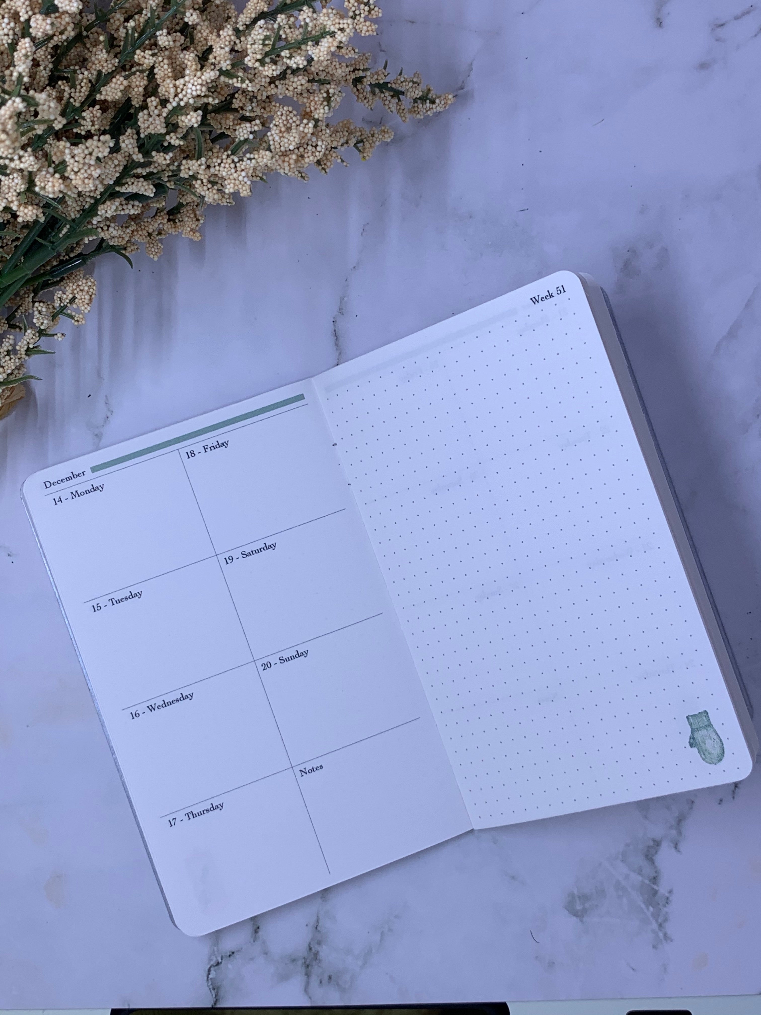 2020 4th Quarter Weekly Planner Set
