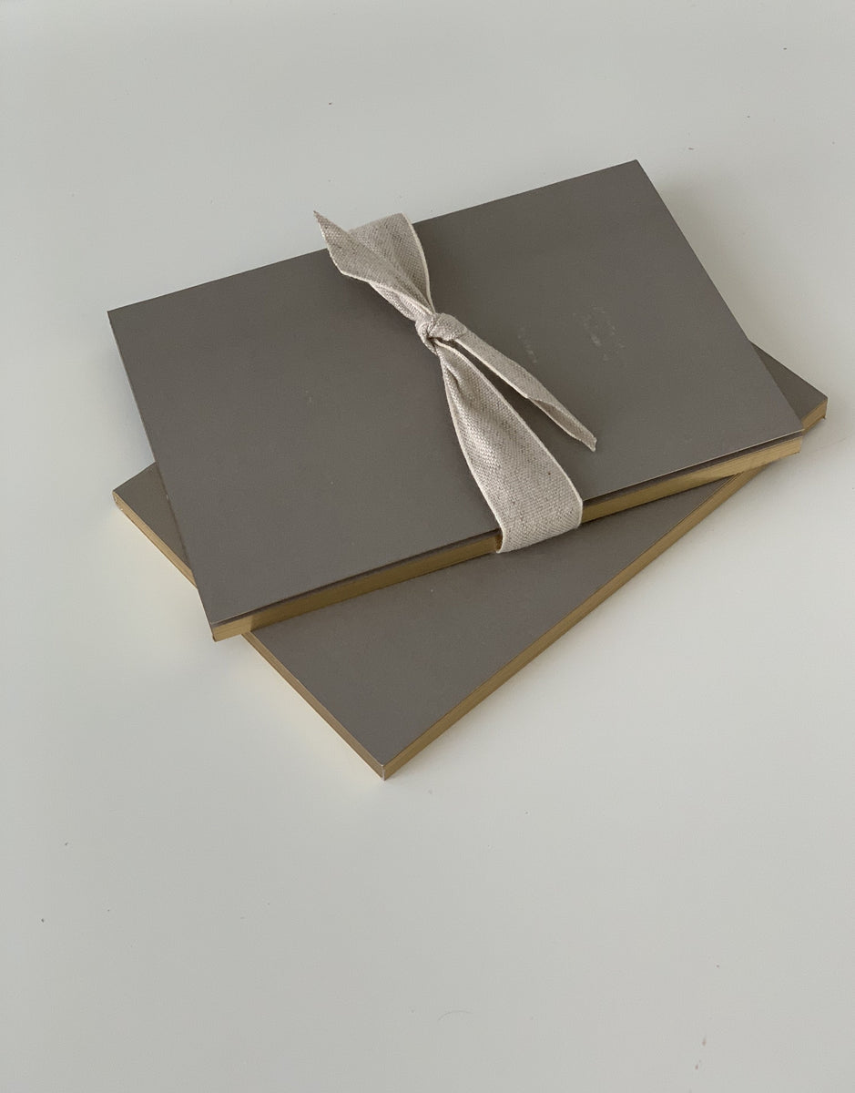 Gilded-Edge Notebook Sets – Grace Notes Designs